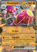 Medicham EX 080/142 Double Rare Stellar Crown Pokémon card