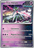 Iron Valiant 080/162 Rare Temporal Forces Pokémon card