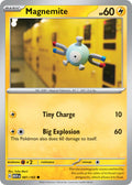 Magnemite 081/165 Common 151 Pokémon card