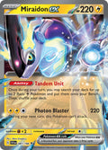 Miraidon EX 081/198 Double Rare Scarlet & Violet Pokémon card