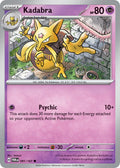 Kadabra 081/167 Common Twilight Masquerade Pokémon card