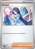 Fennel 082/086 Uncommon Black Bolt Pokémon card