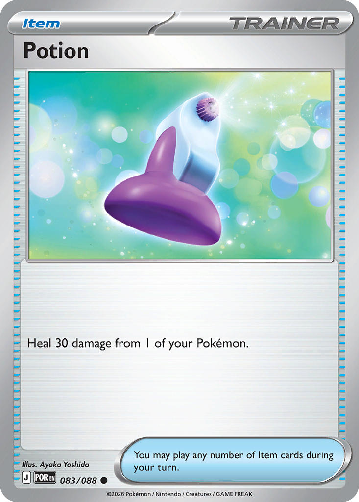 Potion 083/088 Common Perfect Order Pokémon card
