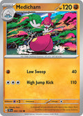 Medicham 083/162 Rare Temporal Forces Pokémon card