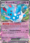 Azumarill EX 084/217 Double Rare Ascended Heroes Pokémon card