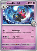 Steven's Claydol 084/182 Common Destined Rivals Pokémon card