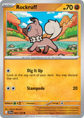 Rockruff 084/159 Common Journey Together Pokémon card