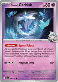 Steven's Carbink 086/182 Common Destined Rivals Pokémon card