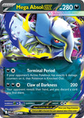 Mega Absol EX 086/132 Double Rare Mega Evolution Pokémon card