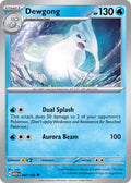 Dewgong 087/165 Uncommon 151 Pokémon card