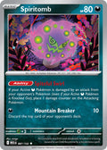 Spiritomb 087/132 Common Mega Evolution Pokémon card
