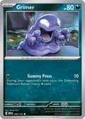 Grimer 088/165 Common 151 Pokémon card