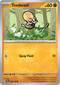 Toedscool 088/159 Common Journey Together Pokémon card