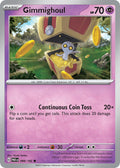 Gimmighoul 088/182 Common Paradox Rift Pokémon card