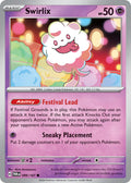 Swirlix 089/167 Common Twilight Masquerade Pokémon card