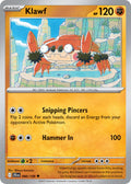 Klawf 090/159 Common Journey Together Pokémon card
