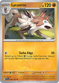 Lycanroc 090/162 Rare Temporal Forces Pokémon card