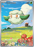 Cottonee 090/086 Illustration Rare White Flare Pokémon card