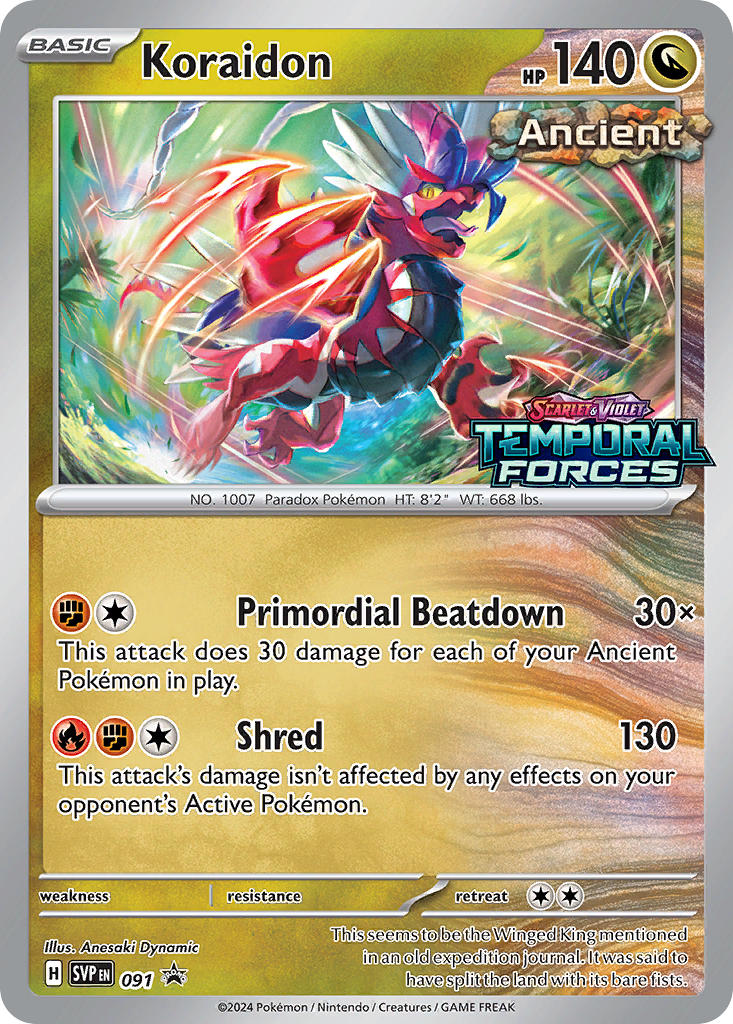 Koraidon 091/SVP Promo Scarlet & Violet Promos Pokémon card