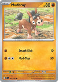 Mudbray 091/162 Common Temporal Forces Pokémon card