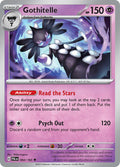 Gothitelle 092/193 Rare Paldea Evolved Pokémon card