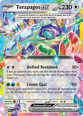 Terapagos EX 092/131 Double Rare Prismatic Evolutions Pokémon card