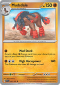 Mudsdale 092/162 Rare Temporal Forces Pokémon card