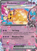 Dedenne EX 093/193 Double Rare Paldea Evolved Pokémon card