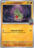 Team Rocket's Larvitar 094/182 Common Destined Rivals Pokémon card