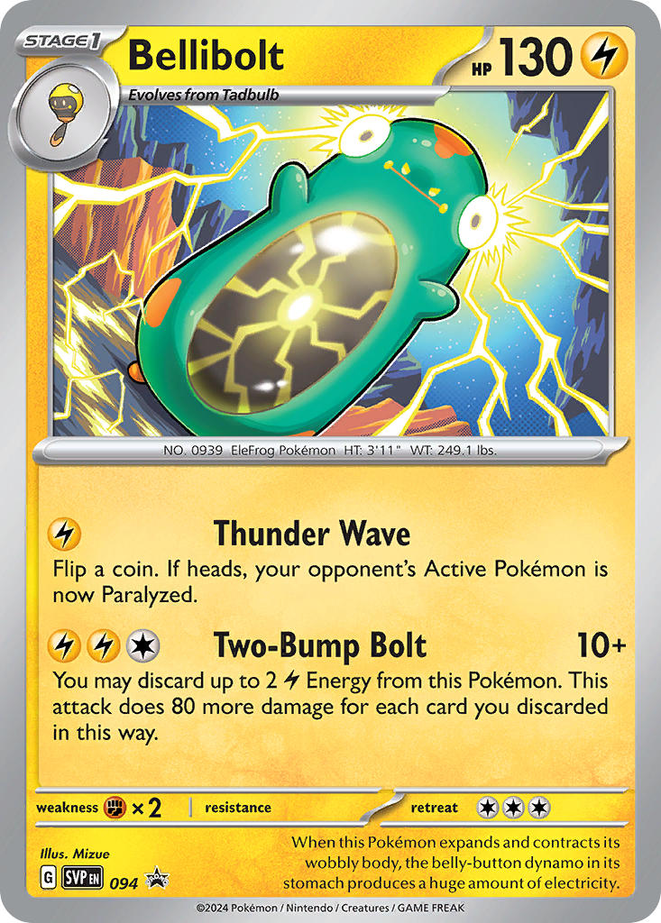 Bellibolt 094/SVP Promo Scarlet & Violet Promos Pokémon card