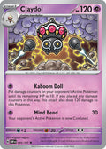 Claydol 095/197 Rare Obsidian Flames Pokémon card