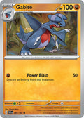 Gabite 095/182 Common Paradox Rift Pokémon card