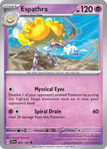 Espathra 095/191 Common Surging Sparks Pokémon card