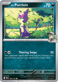 N's Purrloin 096/159 Common Journey Together Pokémon card