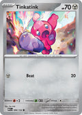 Tinkatink 096/132 Common Mega Evolution Pokémon card