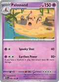 Palossand 096/193 Rare Paldea Evolved Pokémon card