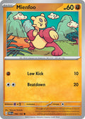 Mienfoo 096/182 Common Paradox Rift Pokémon card