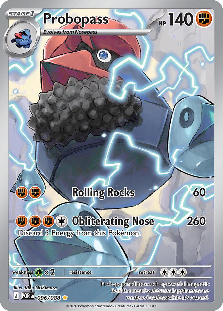 Probopass 096/088 Illustration Rare Perfect Order Pokémon card