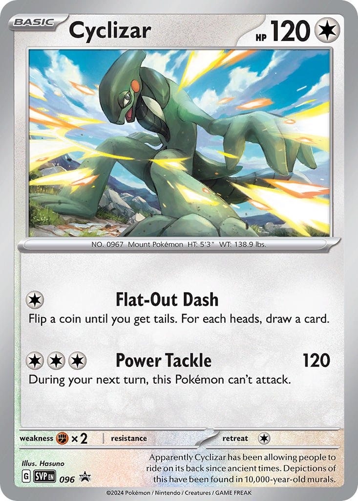 Cyclizar 096/SVP Promo Scarlet & Violet Promos Pokémon card