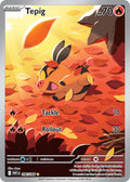 Tepig 096/086 Illustration Rare White Flare Pokémon card