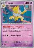 Hypno 097/165 Uncommon 151 Pokémon card