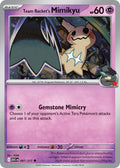 Team Rocket's Mimikyu 097/217 Rare Ascended Heroes Pokémon card