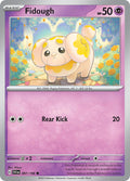 Fidough 097/198 Common Scarlet & Violet Pokémon card