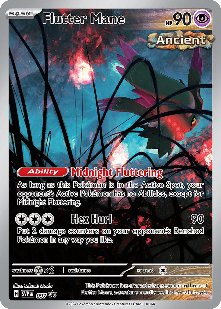 Flutter Mane 097/SVP Promo Scarlet & Violet Promos Pokémon card