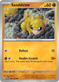 Sandshrew 097/167 Common Twilight Masquerade Pokémon card
