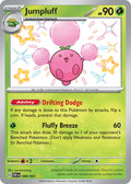 Jumpluff 098/091 Shiny Rare Paldean Fates Pokémon card