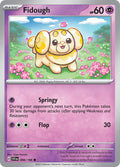 Fidough 098/198 Common Scarlet & Violet Pokémon card