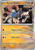 Sandy Shocks 098/162 Rare Temporal Forces Pokémon card