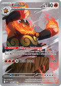 Emboar 098/086 Illustration Rare White Flare Pokémon card