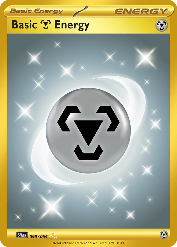 Basic Metal Energy 099/064 Hyper Rare Shrouded Fable Pokémon card